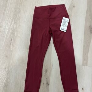 lululemon Wunder Under HR Crop NWT!